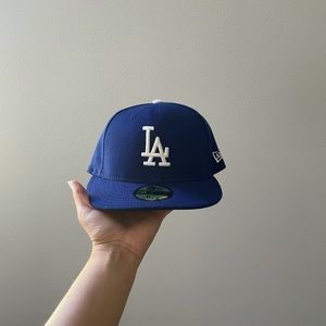 LA Dodgers NEW ERA Fitted Baseball Hat SZ 6 7/8